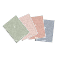 Aurora spiraalschrift A5 gelijnd 80 g/m² 60 vellen assortiment (10 stuks) 2160D1L 330043