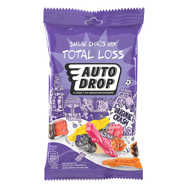 Autodrop Total Loss snoepzak (16 x 85 gram) 459733 423717 - 1