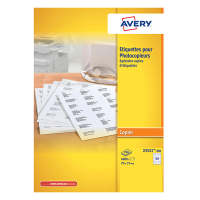 Avery 23521-200 kopieeretiketten A4 70 x 37 mm wit (4800 etiketten) 23521-200 L235212 212138