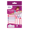 Avery Family RESM30F mini etiketten 50 x 10 mm assorti rood/paars (30 stuks) RESM30F 212798