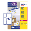 Avery L7159-250 adresetiketten A4 63,5 x 33,9 mm wit (6000 etiketten)