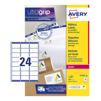 Avery L7159-40 adresetiketten A4 63,5 x 33,9 mm wit (960 etiketten) L7159-40 212264