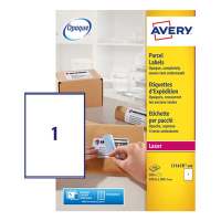 Avery L7167B-100 BlockOut™ verzendetiketten A4 199,6 x 289,1 mm wit (100 etiketten) L7167B-100 212809