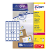 Avery L7651-100 adresetiketten A4 38,1 x 21,2 mm wit (6500 etiketten)