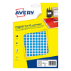 Avery PET08B markeringspunten Ø 8 mm blauw (2940 etiketten)