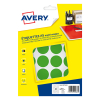 Avery PET30V markeringspunten Ø 30 mm groen (240 etiketten)