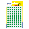 Avery PSA08V markeringspunten Ø 8 mm groen (490 etiketten)