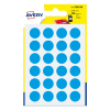 Avery PSA15B markeringspunten Ø 15 mm blauw (168 etiketten)