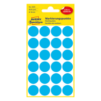 Avery Zweckform 3005 markeringspunten Ø 18 mm blauw (96 etiketten) 3005 212366