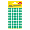 Avery Zweckform 3012 markeringspunten Ø 8 mm groen (416 etiketten)