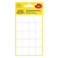 Avery Zweckform 3043 multifunctionele etiketten 22 x 18 mm wit (120 etiketten) 3043 212158