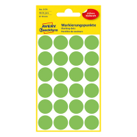 Avery Zweckform 3174 markeringspunten Ø 18 mm lichtgroen (96 etiketten) 3174 212386