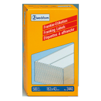 Avery Zweckform 3440 frankeeretiketten 163 x 43 mm wit (500 etiketten) 3440 212228