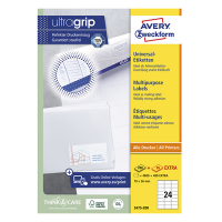 Avery Zweckform 3475-200 universele etiketten A4 70 x 36 mm wit (4800 etiketten) 3475-200 212476