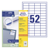Avery Zweckform 3650 universele etiketten A4 48 x 21 mm wit (5200 etiketten) 212650 - 1