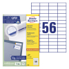 Avery Zweckform 3668 universele etiketten A4 52,5 x 21,2 mm wit (5600 etiketten) 212030 - 1