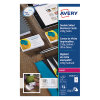 Avery Zweckform C32016-25 visitekaarten satijn wit 85 x 54 mm (250 stuks) 212784 - 1