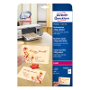 Avery Zweckform C32025-25 visitekaarten satijn wit 85 x 54 mm (250 stuks) 212785 - 1