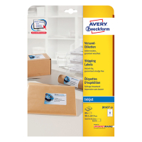 Avery Zweckform J8165-10 verzendetiketten A4 99,1 x 67,7 mm wit (80 etiketten) J8165-10 212627