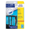 Avery Zweckform L4767-20 rugetiketten voor classeur 192 x 61 mm blauw (80 etiketten)