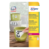 Avery Zweckform L4776REV-20 weerbestendige etiketten A4 99,1 x 42,3 mm wit (240 etiketten)