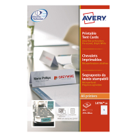 Avery Zweckform L4796-20 tafelkaarten wit 210 x 60 mm (20 kaarten) L4796-20 212772