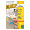 Avery Zweckform L6049-20 verwijderbare etiketten A4 25,4 x 10 mm groen (3780 etiketten)