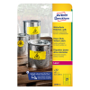 Avery Zweckform L6105-20 weerbestendige etiketten A4 63,5 x 29,6 mm geel (540 etiketten)