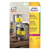 Avery Zweckform L6111-20 weerbestendige etiketten A4 210 x 297 mm geel (20 etiketten)