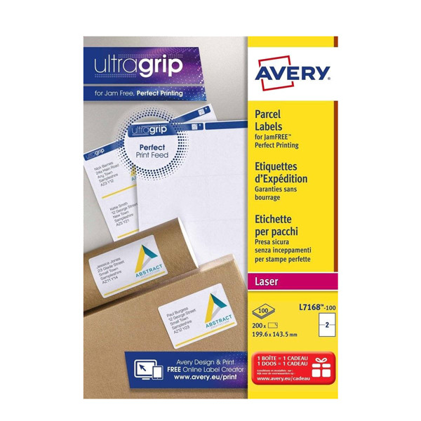 Avery Zweckform L7168-100 verzendetiketten A4 199,6 x 143,5 mm wit (200 etiketten) L7168-100 212070 - 1