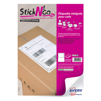 Avery Zweckform L7980-100 geïntegreerde etiketten 120 x 164 mm (100 vellen) L7980-100 212736
