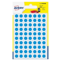 Avery Zweckform PSA08B markeringspunten Ø 8 mm lichtblauw (490 etiketten) AV-PSA08B 212709
