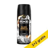 Aanbieding: 4x Axe Fine Fragrance Collection Black Vanilla deodorant & body spray (150 ml) SAX00312