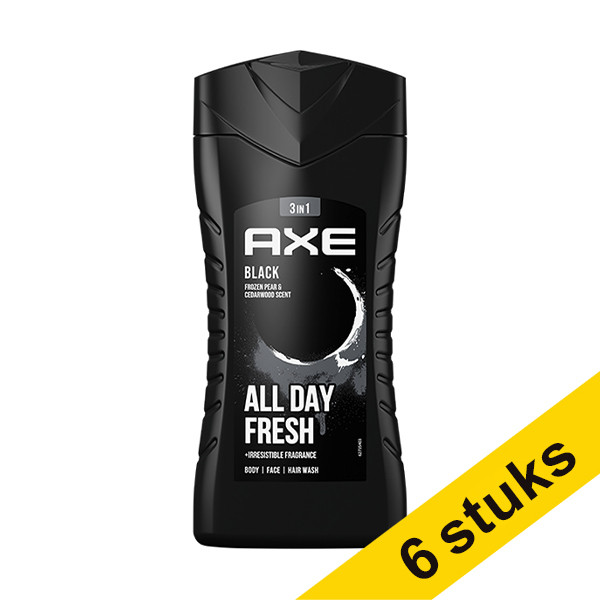 Aanbieding: 6x Axe Black douchegel (250 ml) SAX00163 - 1