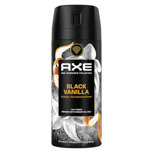 Axe Fine Fragrance Collection Black Vanilla deodorant & body spray (150 ml) SAX00276 - 1