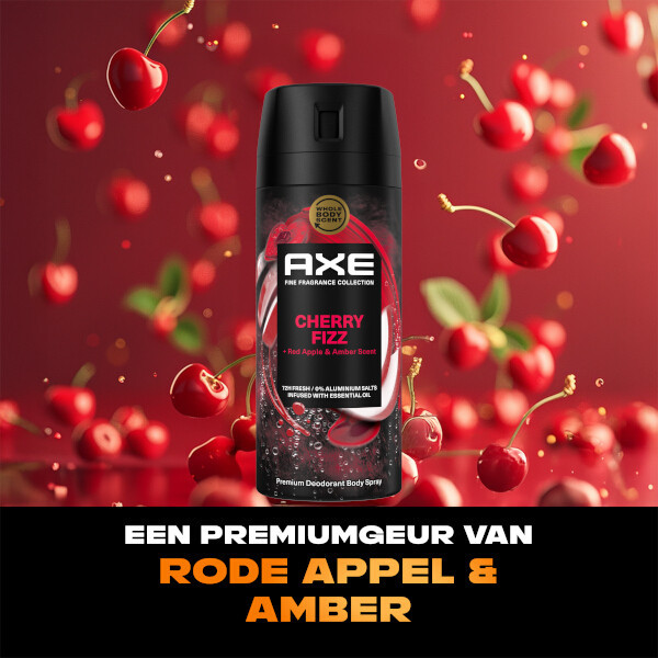 Axe Fine Fragrance Collection Cherry Fizz deodorant & body spray (150 ml) SAX00284 - 4