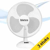 Aanbieding: 3x Bianco tafelventilator wit 461400