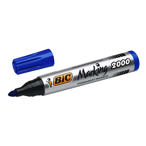 BIC 2000 Ecolutions permanent marker blauw (1,7 mm rond) 240459 - 1