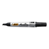BIC 2300 Ecolutions permanent marker zwart (3,7-5,5 mm beitel)