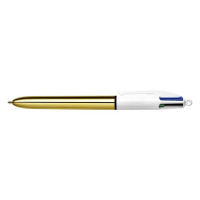 BIC 4 Colours Shine balpen goud 964774 224647