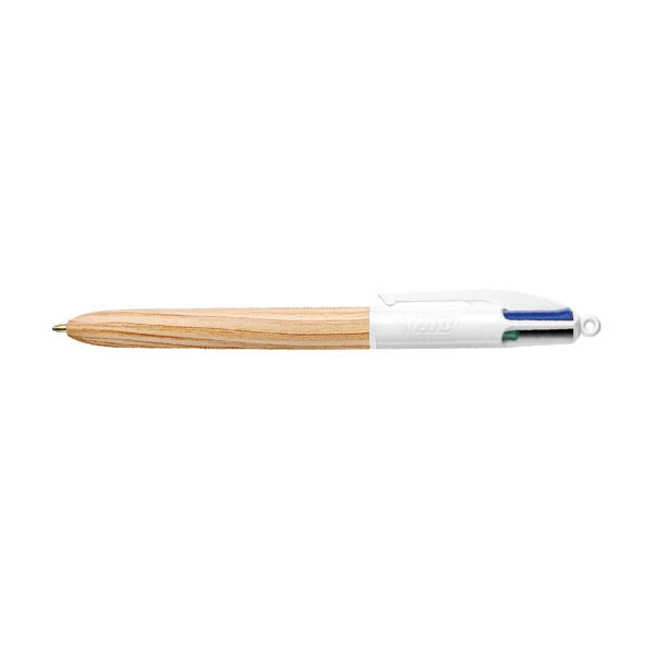 BIC 4 Colours Wood balpen 279998 - 1