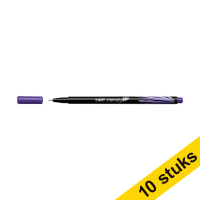 Aanbieding: 10x BIC Intensity fineliner paars