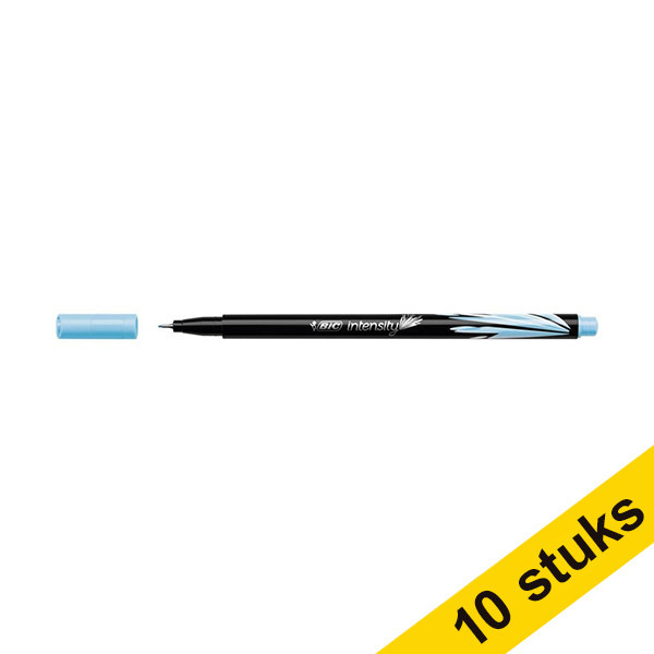 Aanbieding: 10x BIC Intensity fineliner turquoise 240431 - 1