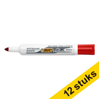 Aanbieding: 12x BIC Velleda 1711 whiteboard marker rood (0,6 mm rond)