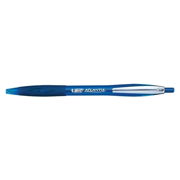 BIC Atlantis Soft balpen blauw (12 stuks) 902132 224634 - 1