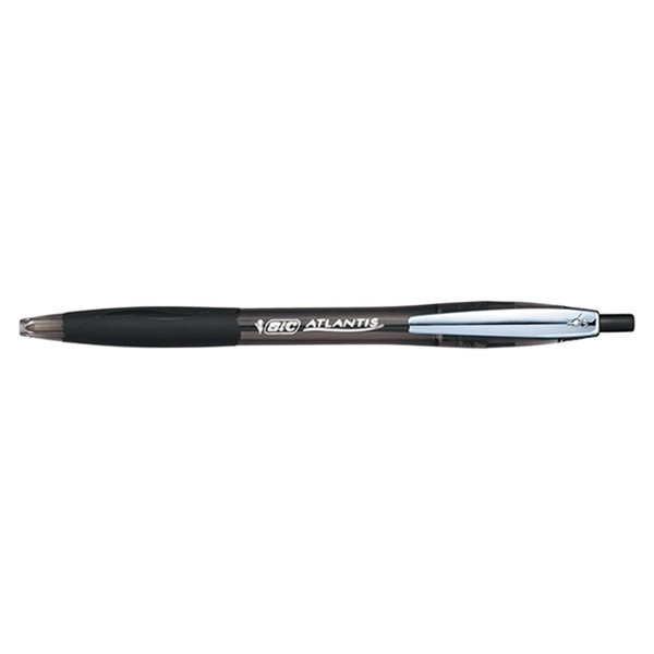 BIC Atlantis Soft balpen zwart 8031256 224637 - 1