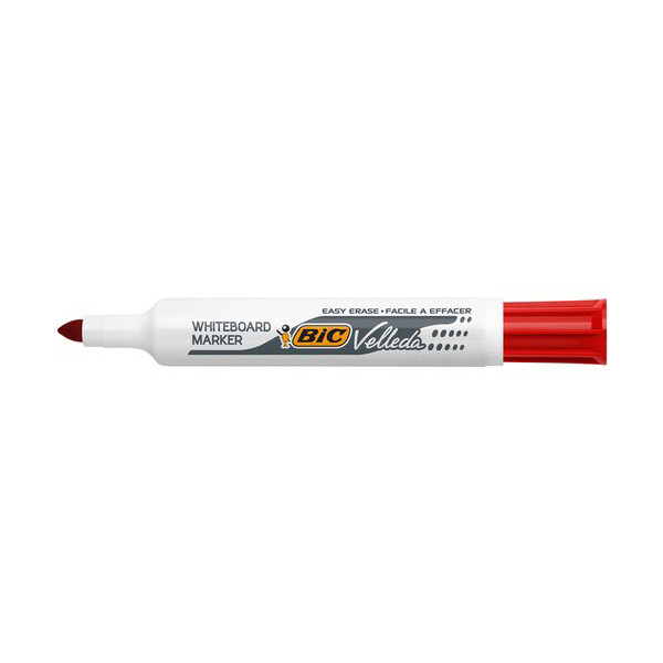 BIC Velleda 1711 whiteboard marker rood (0,6 mm rond) 9430291 240448 - 1