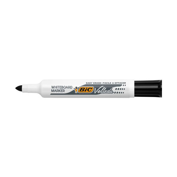 BIC Velleda 1711 whiteboard marker zwart (0,6 mm rond) 9430311 240447 - 1