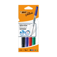 BIC Velleda 1741 whiteboard marker assorti 4 stuks (1,4 mm rond) 503842 240472
