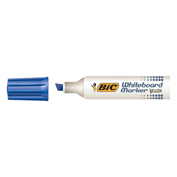 BIC Velleda 1781 whiteboard marker blauw (3 - 6 mm schuin) 9402971 224710 - 1